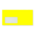 DL Yellow 90gsm Peel & Seal Neon Envelope (110 x 220mm)