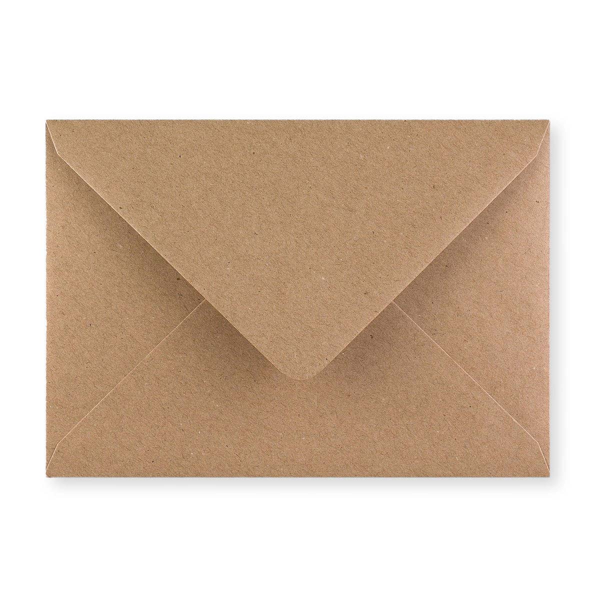 Fleck 125gsm Recycled Gummed V-Flap Envelope (125 x 175mm)