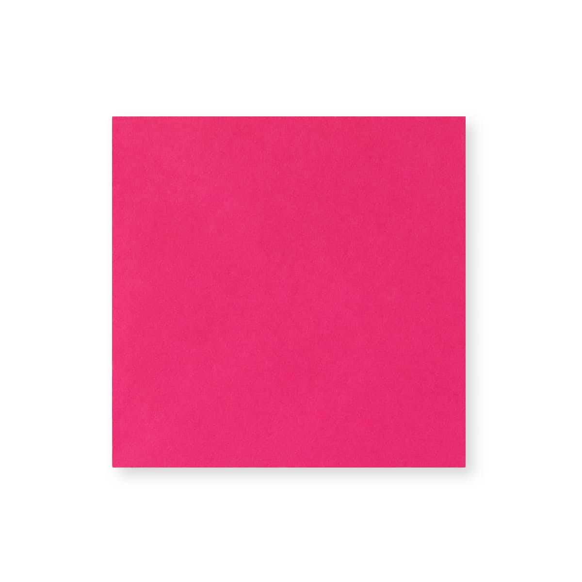 Fuschia Pink 100gsm Gummed V-Flap Greeting Card Envelope (116 x 116mm)