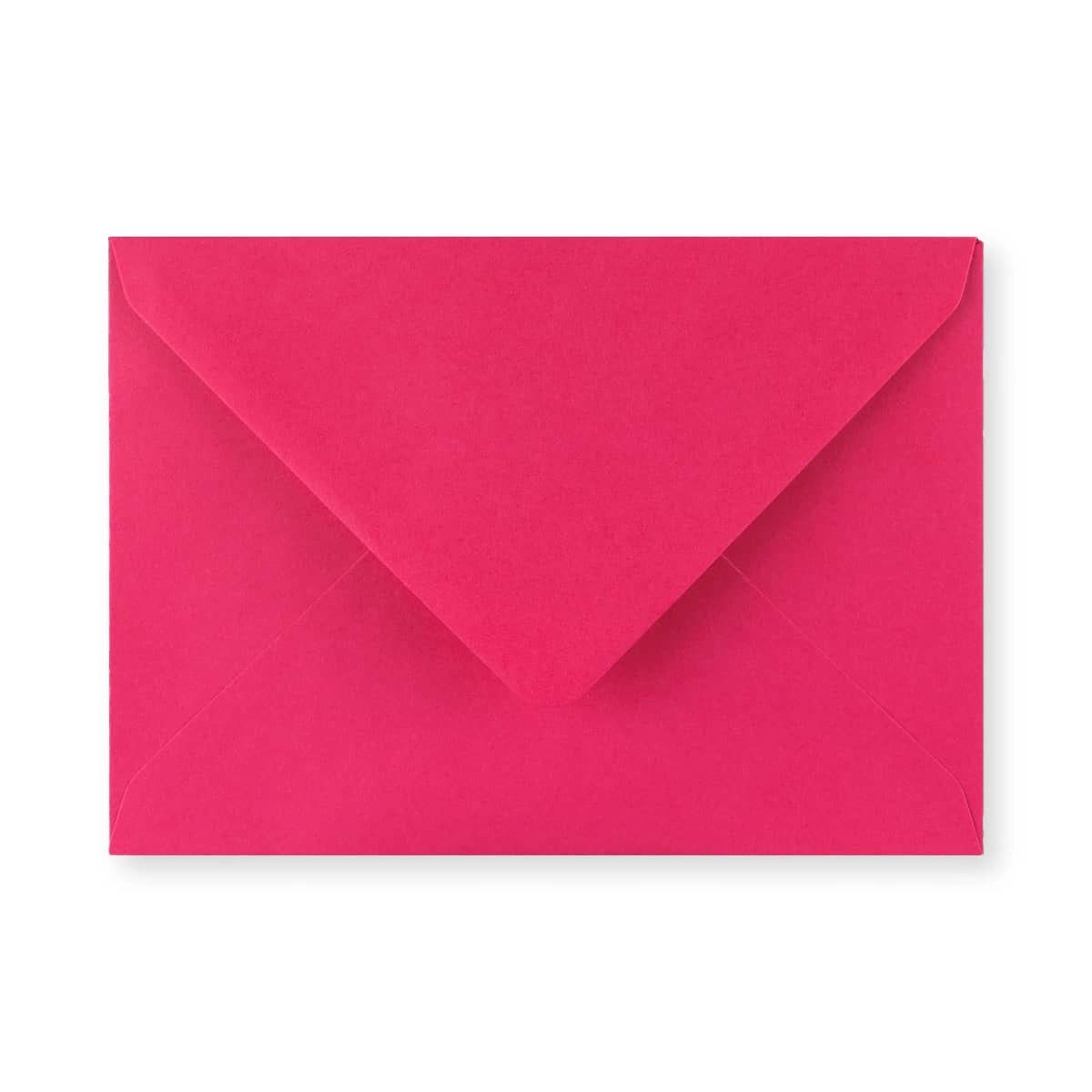 Fuschia Pink 100gsm Gummed V-Flap Greeting Card Envelope (133 x 184mm)