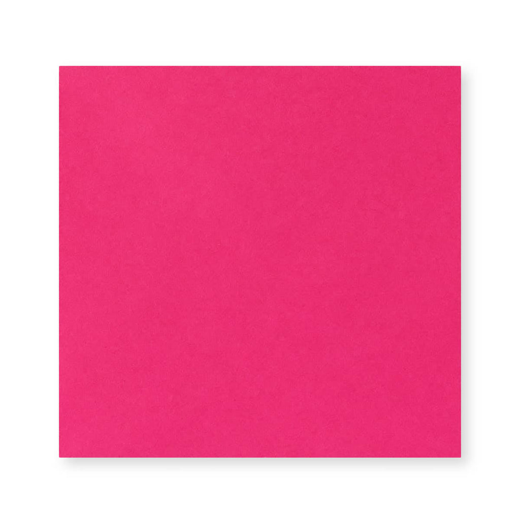 Fuschia Pink 100gsm Gummed V-Flap Greeting Card Envelope (140 x 140mm)