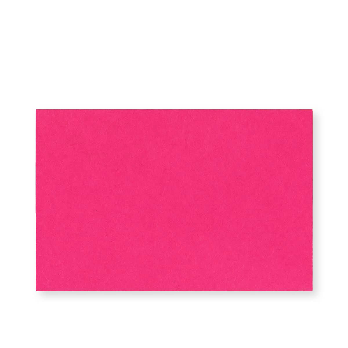 Fuschia Pink 100gsm Gummed V-Flap Greeting Card Envelope (62 x 94mm)