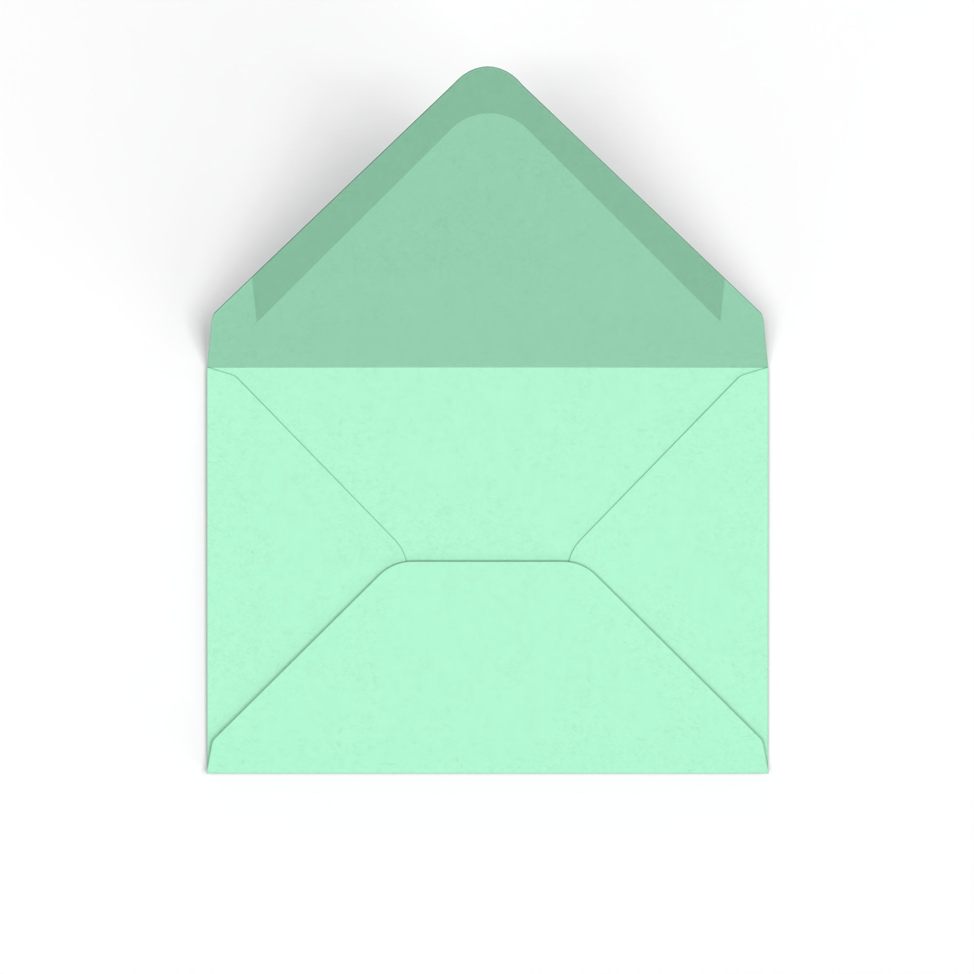Jade Green British Made 100gsm Gummed V-Flap Envelope (133 x 184mm)