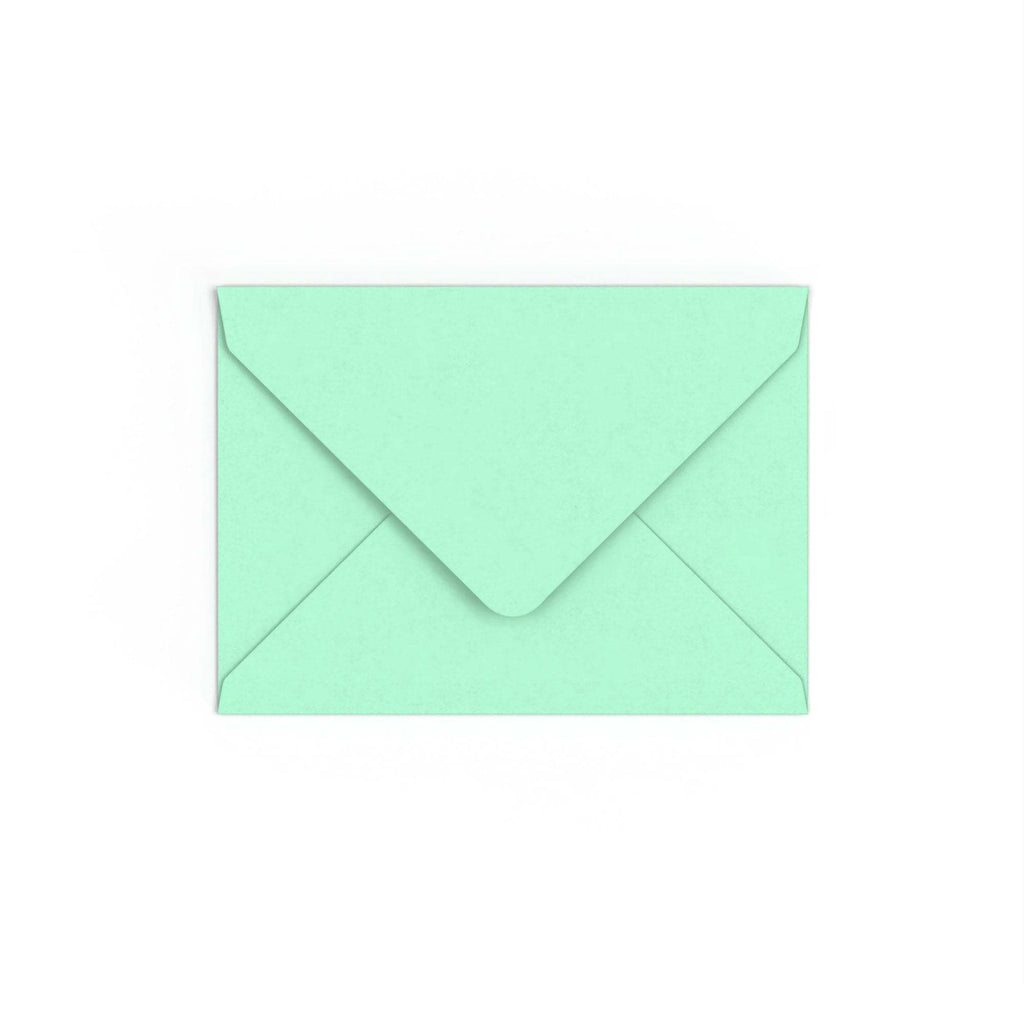 Jade Green British Made 100gsm Gummed V-Flap Envelope (133 x 184mm)
