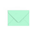 Jade Green British Made 100gsm Gummed V-Flap Envelope (133 x 184mm)