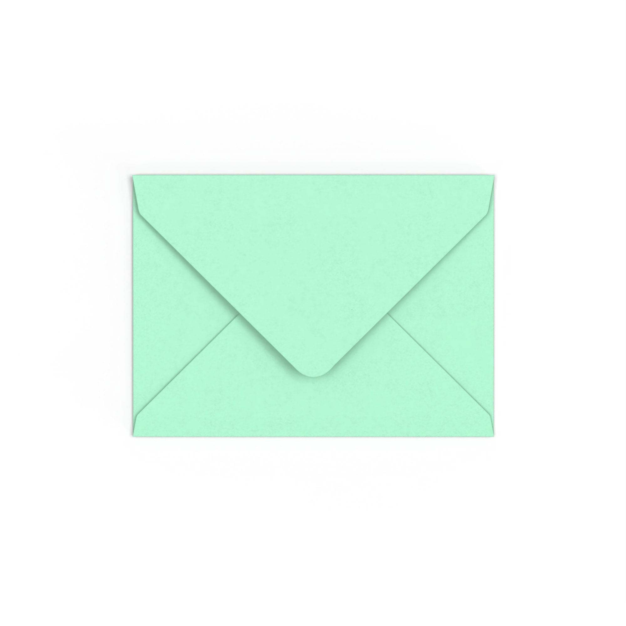 Jade Green British Made 100gsm Gummed V-Flap Envelope (133 x 184mm)