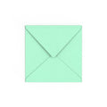 Jade Green British Made 100gsm Gummed V-Flap Envelope (155 x 155mm)