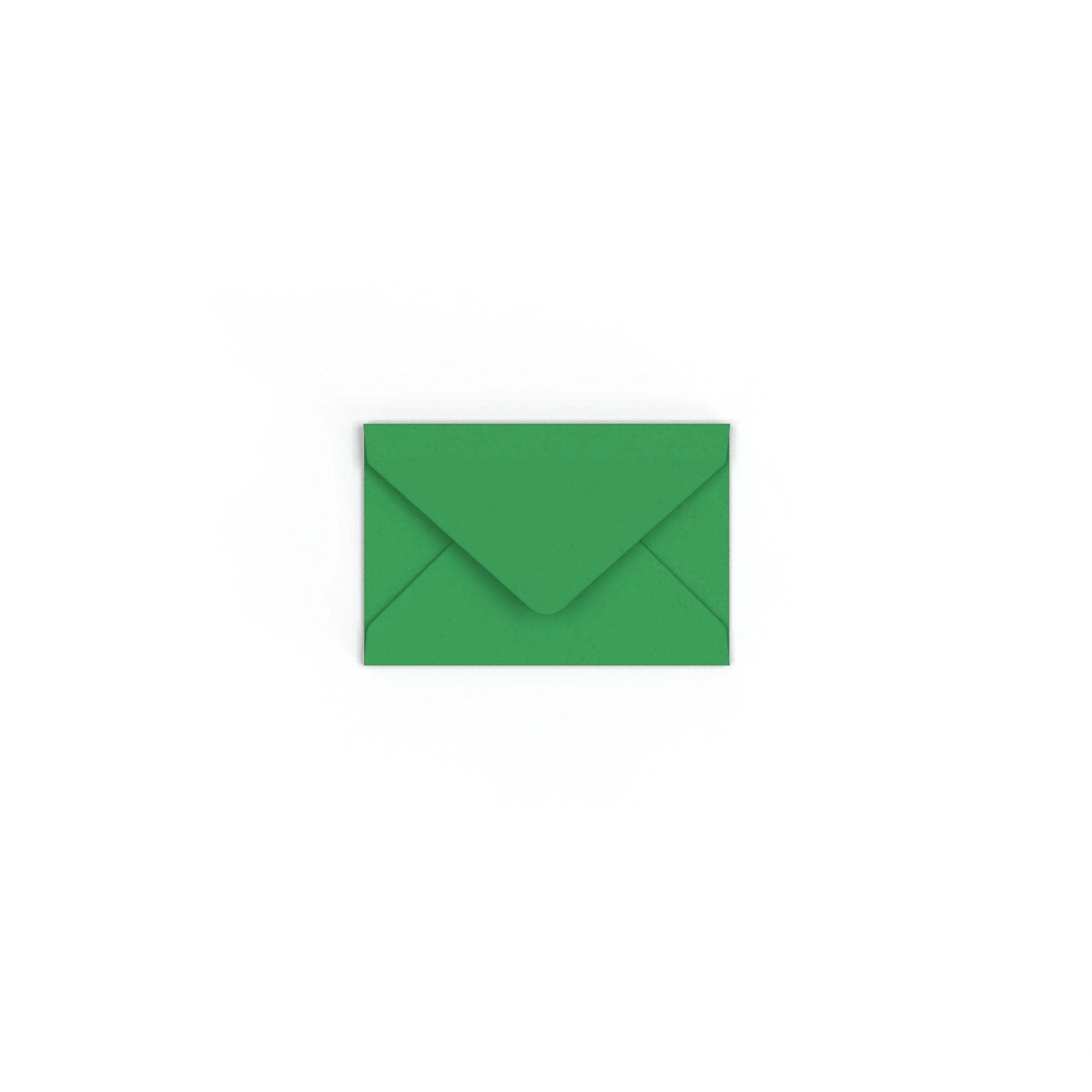 Kelly Green British Made 100gsm Gummed Envelope (62 x 94mm)