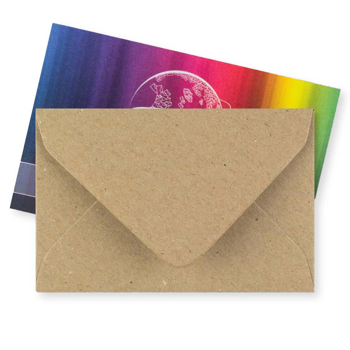 Kraft V-Flap Gummed Envelopes