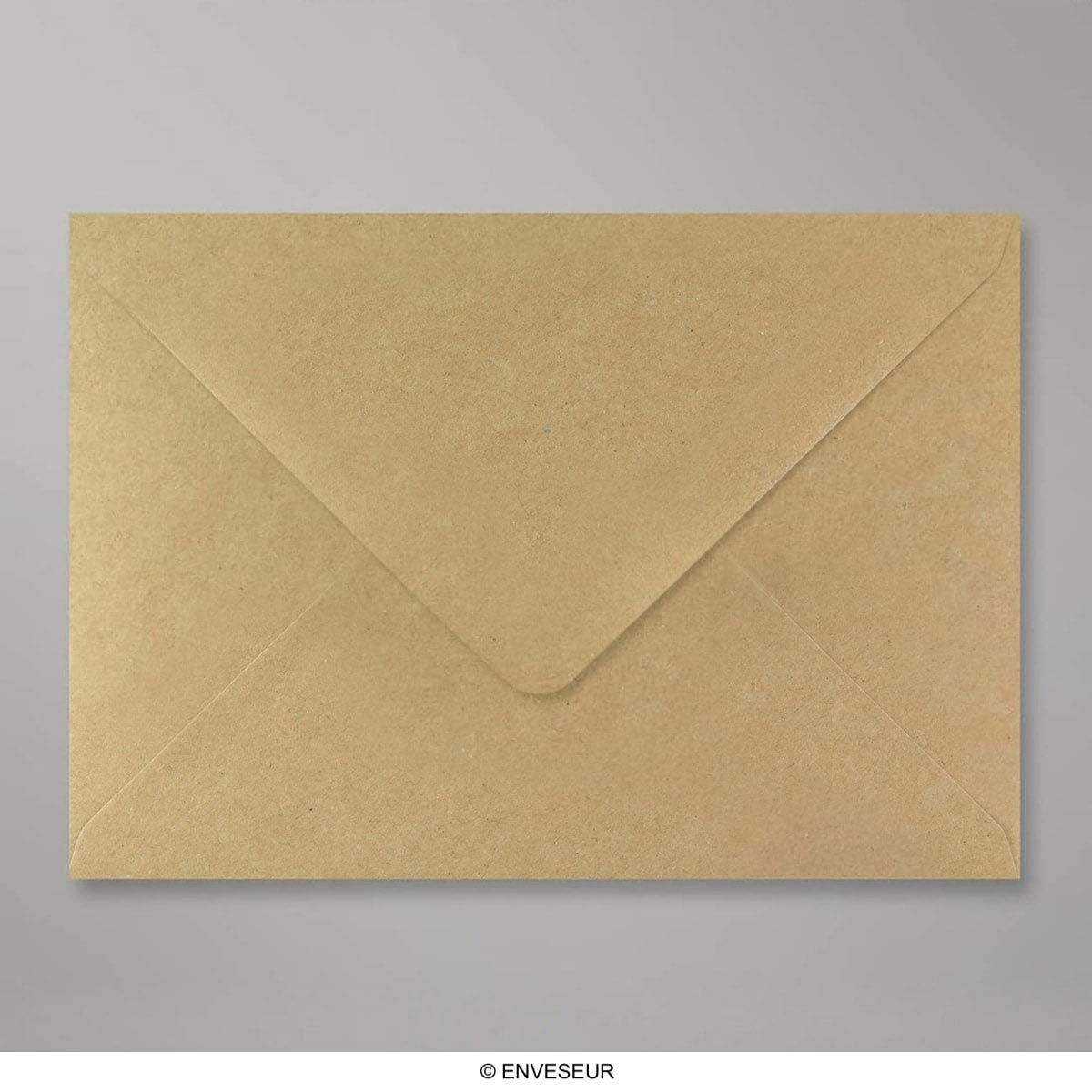 Kraft V-Flap Gummed Envelopes