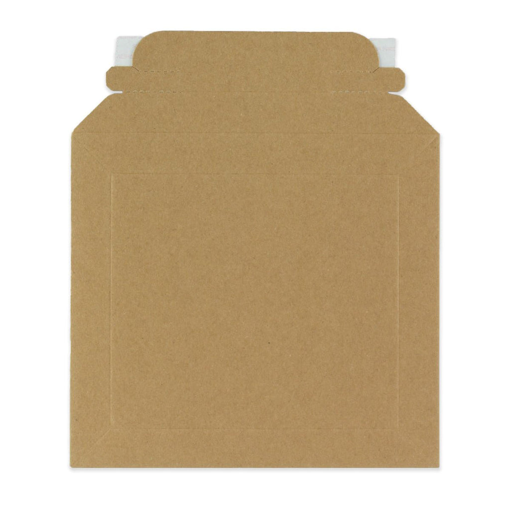 Manila Brown 270gsm Peel & Seal Rigid Board Mailers Envelope (164 x 180mm)