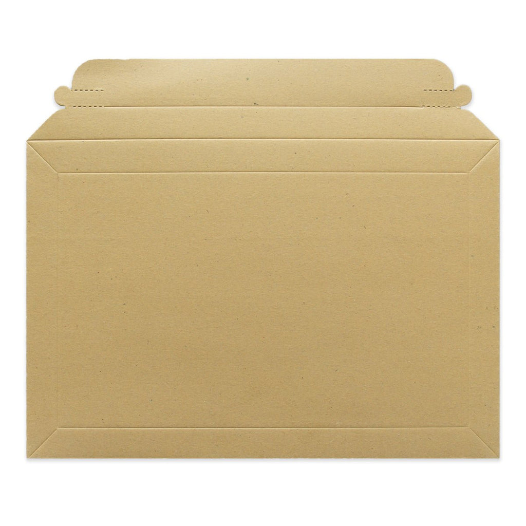 Manila Brown 270gsm Peel & Seal Rigid Board Mailers Envelope (194 x 292mm)