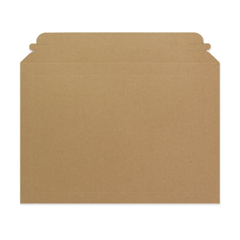 Manila Brown 270gsm Peel & Seal Rigid Board Mailers Envelope (234 x 334mm)