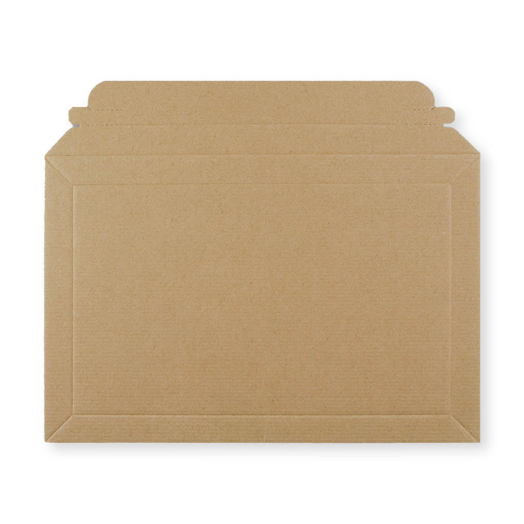 Manila Brown 300gsm Peel & Seal Rigid Board Mailers Envelope (194 x 292mm)