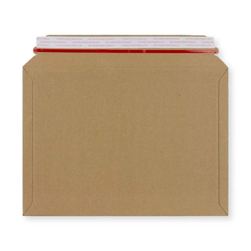 Manila Brown 300gsm Peel & Seal Rigid Board Mailers Envelope (234 x 334mm)