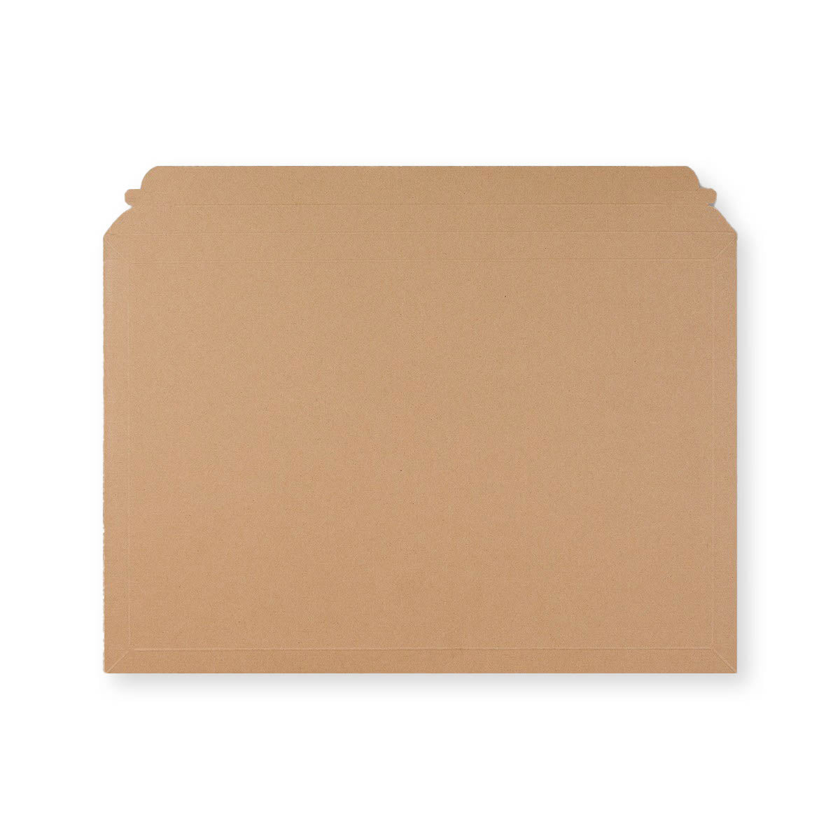 Manila Brown 300gsm Peel & Seal Rigid Board Mailers Envelope (321 x 467mm)