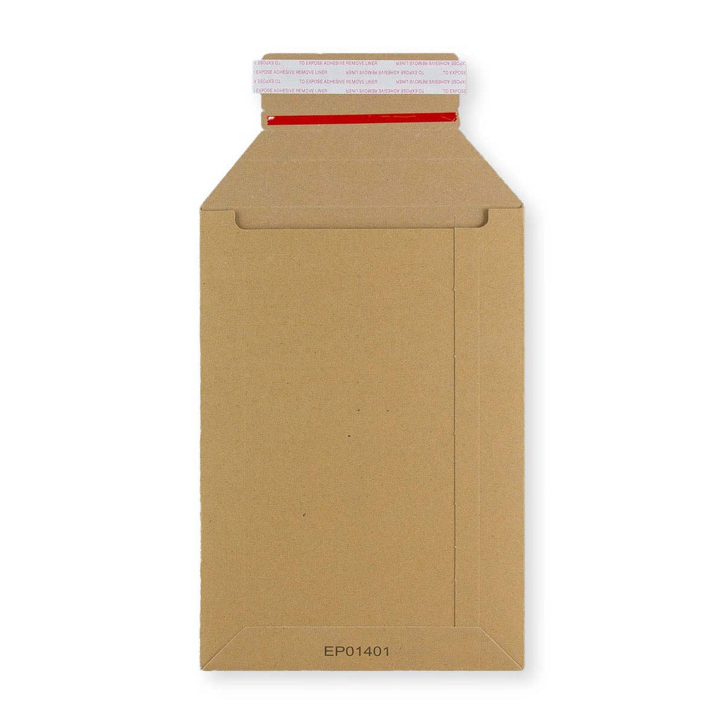 Manila Brown 400gsm Peel & Seal Rigid Board Mailers Envelope (245 x 170mm)