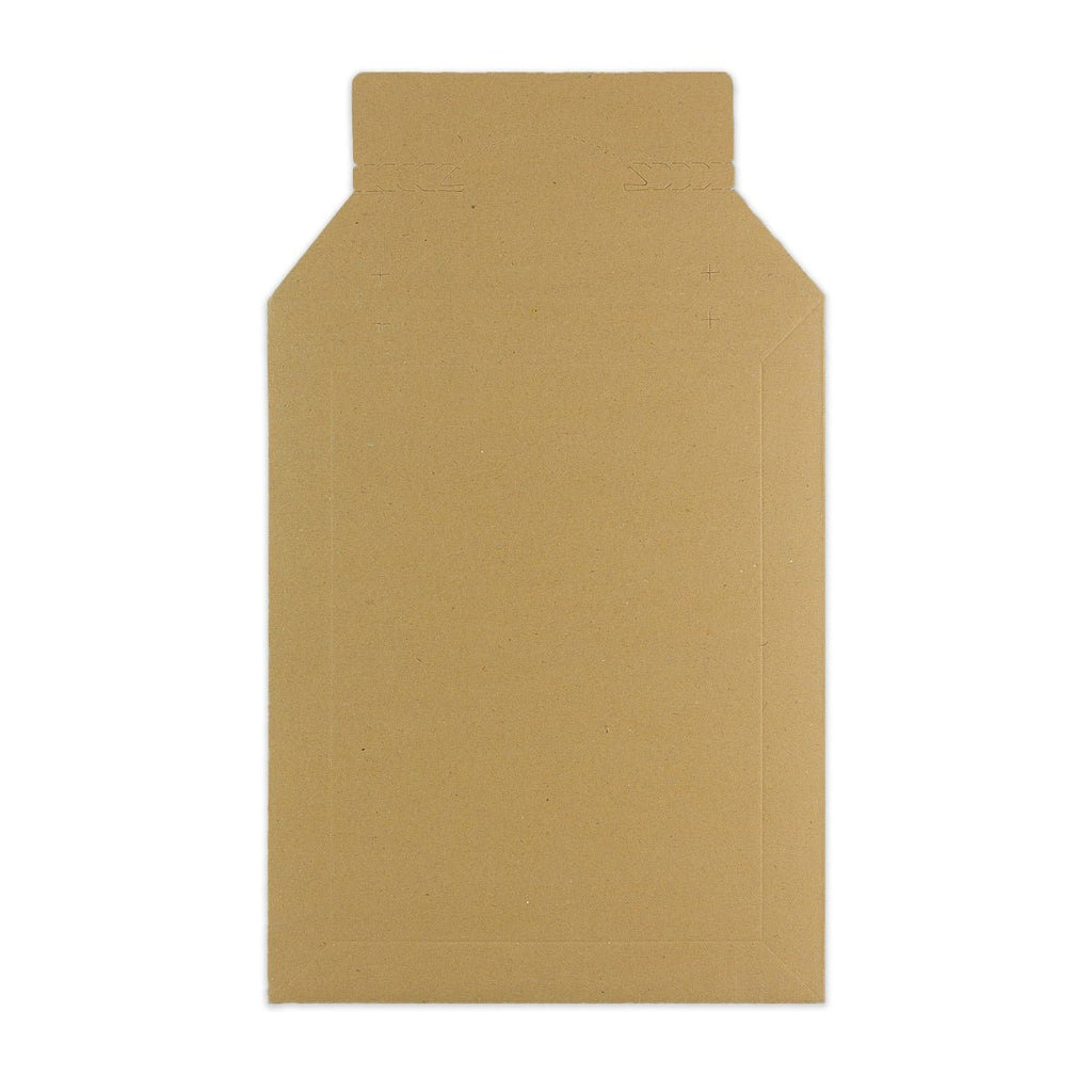 Manila Brown 400gsm Peel & Seal Rigid Board Mailers Envelope (265 x 210mm)