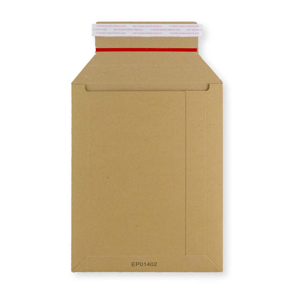 Manila Brown 400gsm Peel & Seal Rigid Board Mailers Envelope (265 x 210mm)