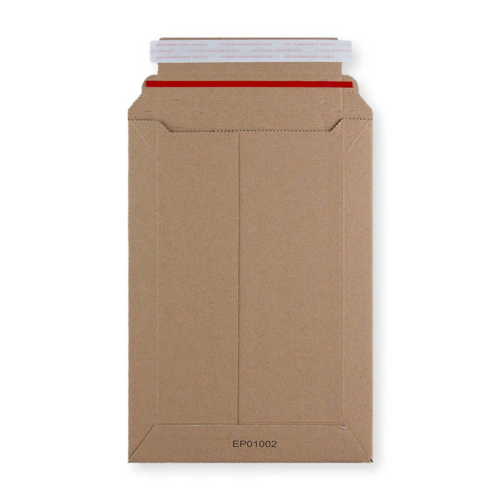 Manila Brown 400gsm Peel & Seal Rigid Board Mailers Envelope (270 x 185mm)