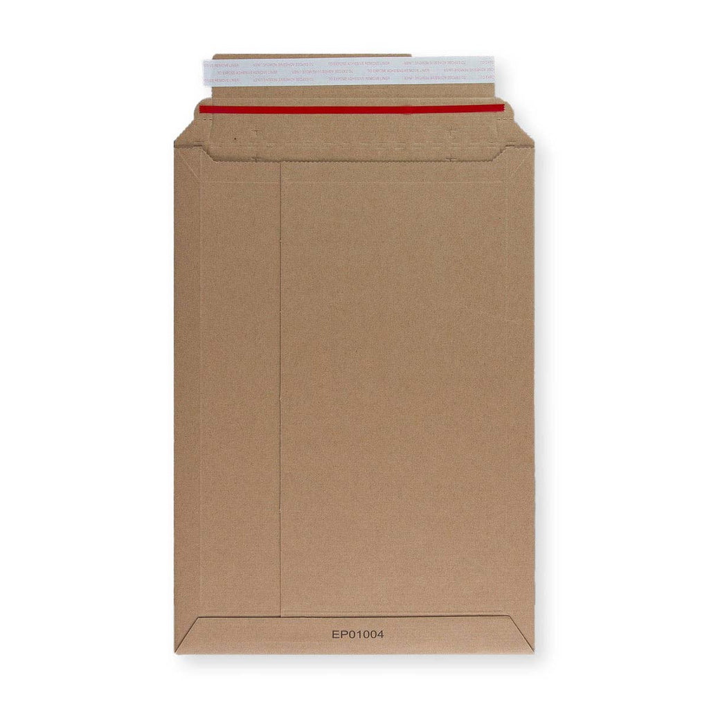 Manila Brown 400gsm Peel & Seal Rigid Board Mailers Envelope (340 x 235mm)
