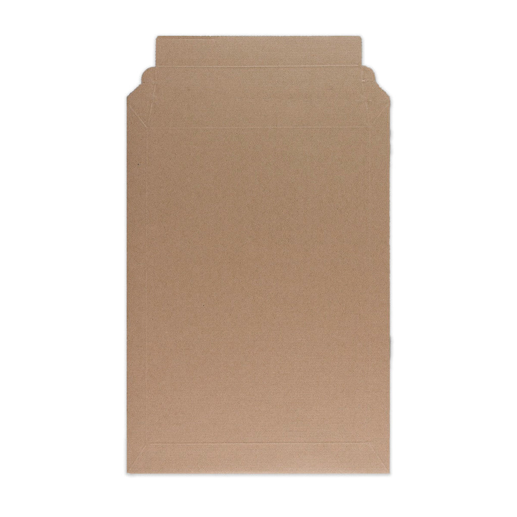 Manila Brown 400gsm Peel & Seal Rigid Board Mailers Envelope (340 x 235mm)