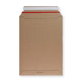 Manila Brown 400gsm Peel & Seal Rigid Board Mailers Envelope (340 x 250mm)
