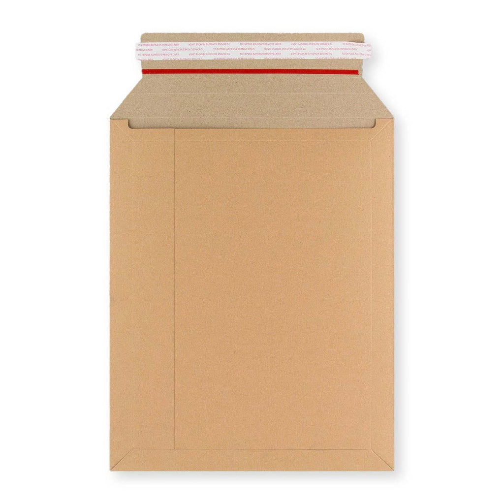 Manila Brown 400gsm Peel & Seal Rigid Board Mailers Envelope (345 x 245mm)