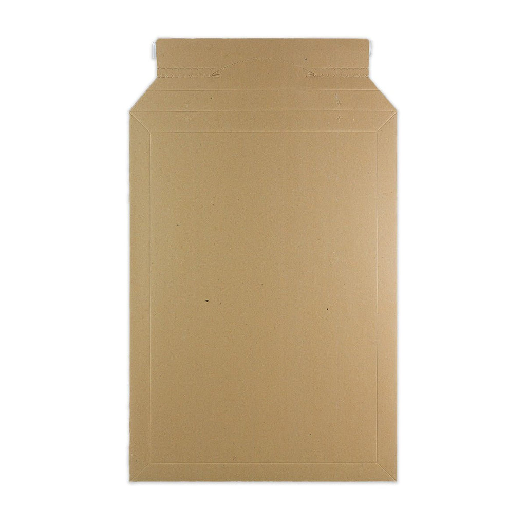 Manila Brown 400gsm Peel & Seal Rigid Board Mailers Envelope (445 x 310mm)