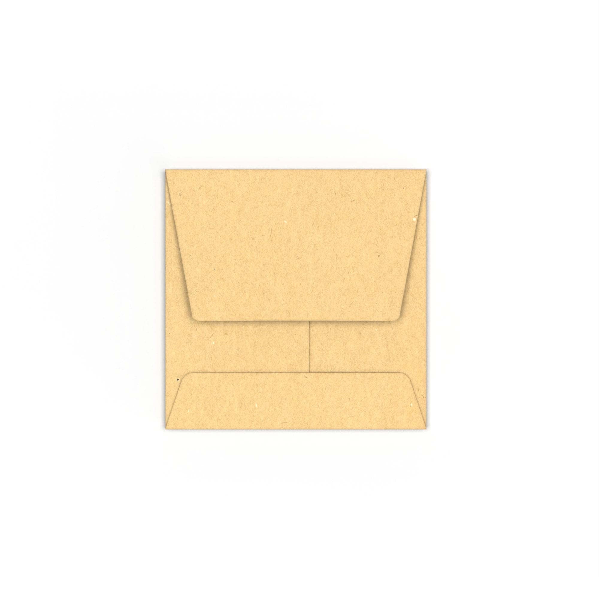 Manila Brown 70gsm Gummed Business Envelope (60 x 60mm)
