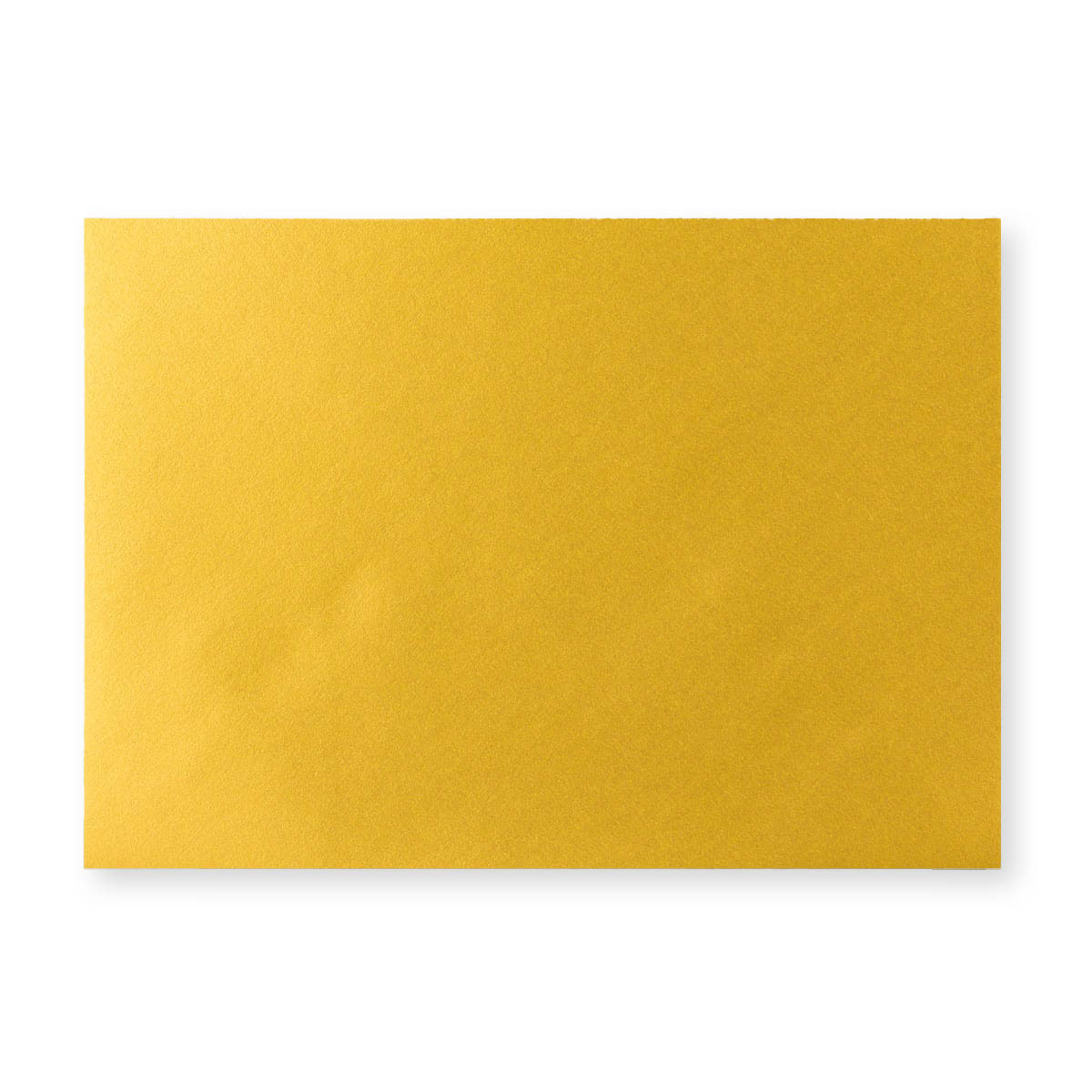 Metallic Gold 100gsm Gummed V-Flap Greeting Card Envelope (125 x 175mm)