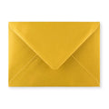 Metallic Gold 100gsm Gummed V-Flap Greeting Card Envelope (125 x 175mm)