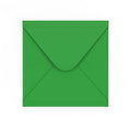Mid Green Gummed V-Flap 120gsm Envelope (140 x 140mm)
