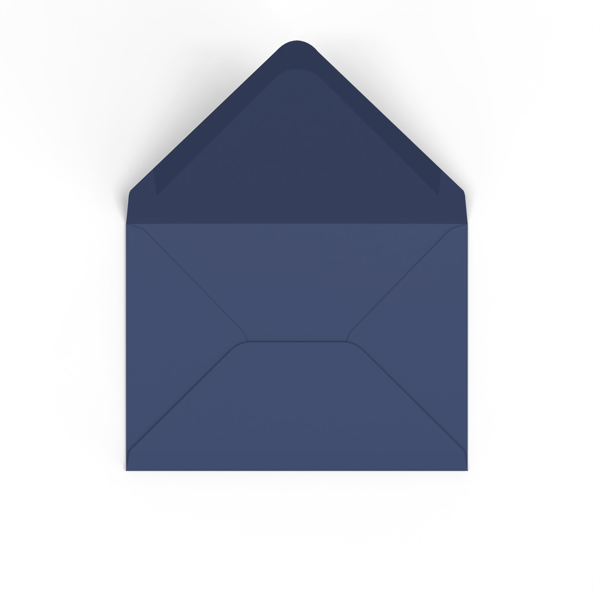 Navy Blue British Made 110gsm Gummed V-Flap Envelope (133 x 184mm)