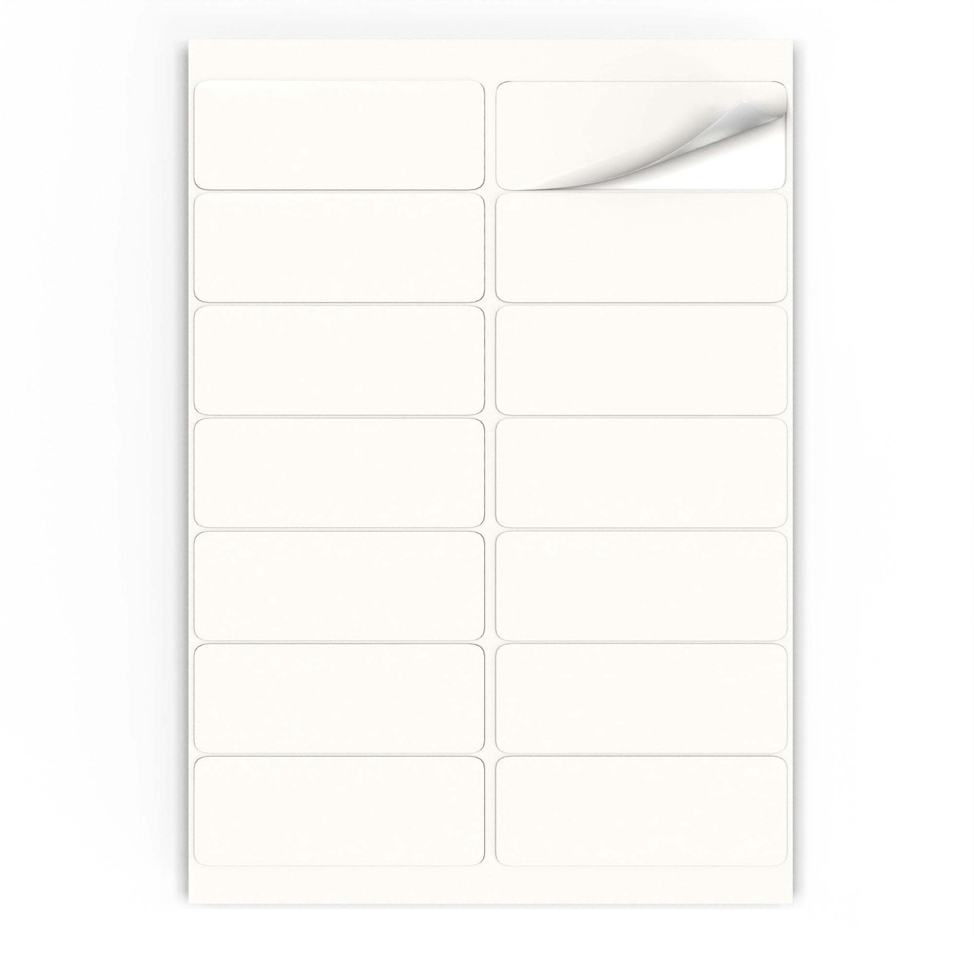 Rectangle Adhesive Labels