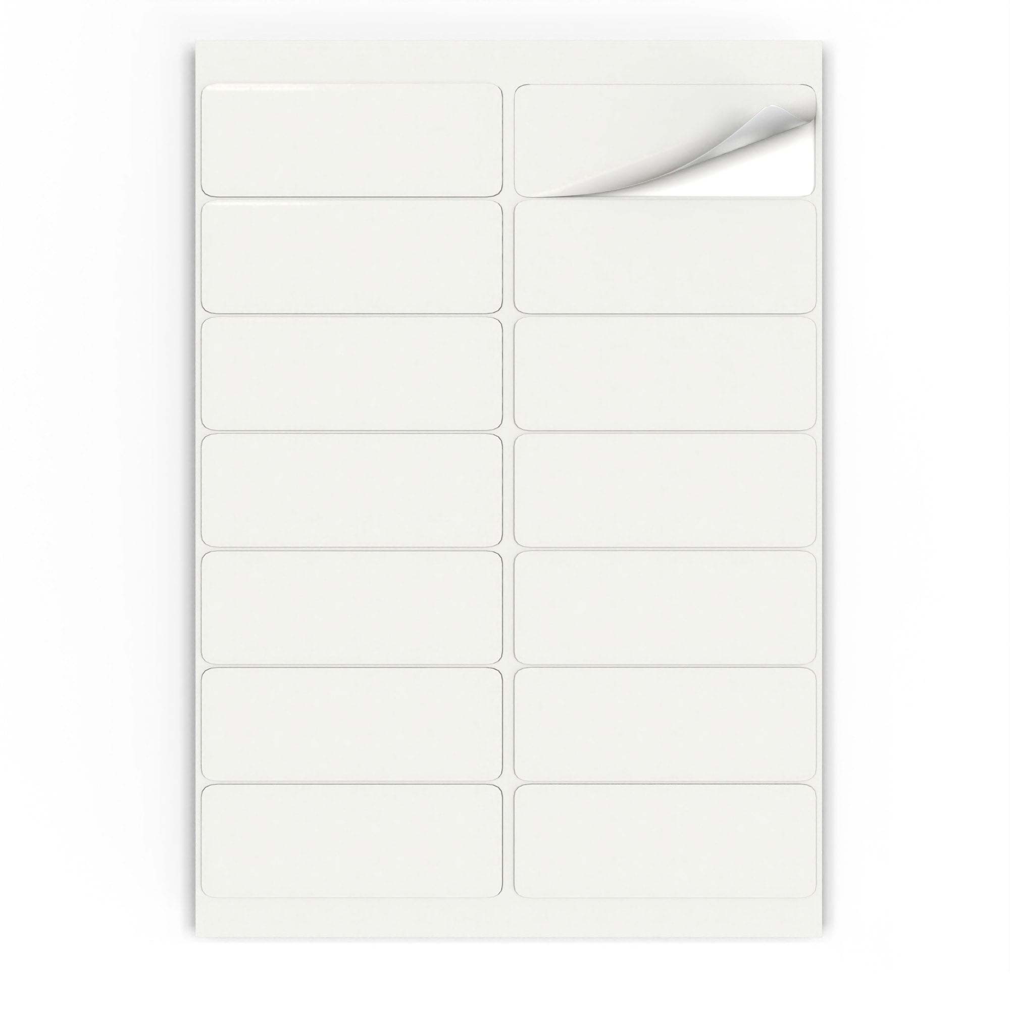 Rectangle Adhesive Labels