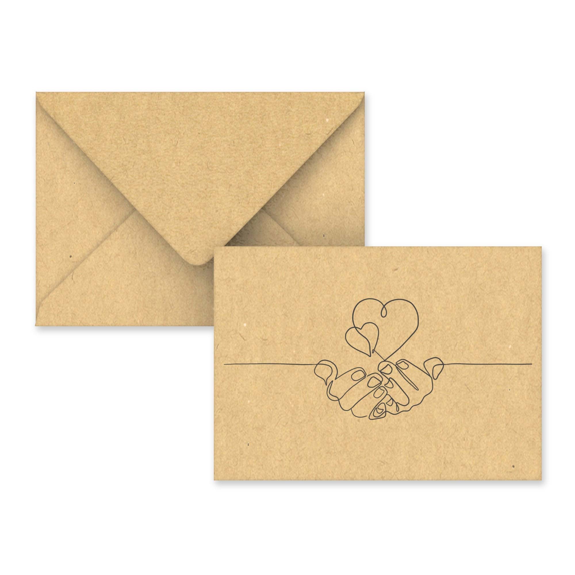 Valentine's Coloured Envelope (Share Love Design)