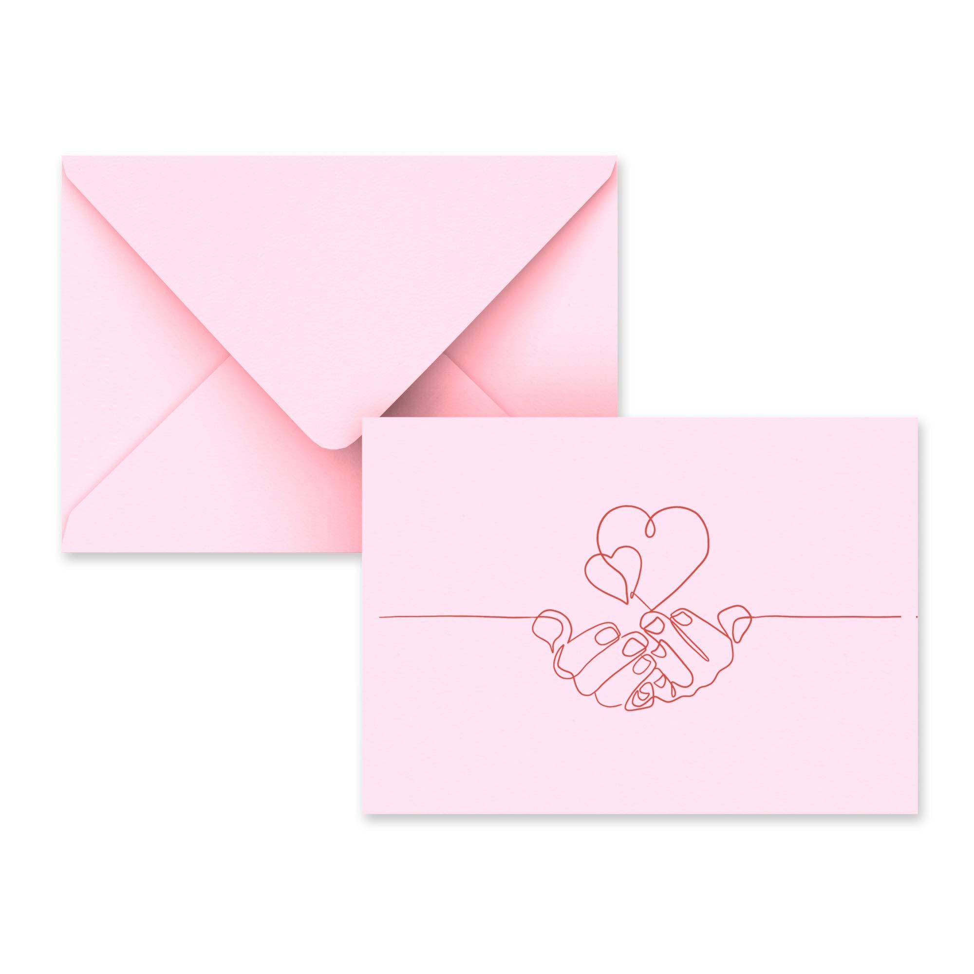 Valentine's Coloured Envelope (Share Love Design)