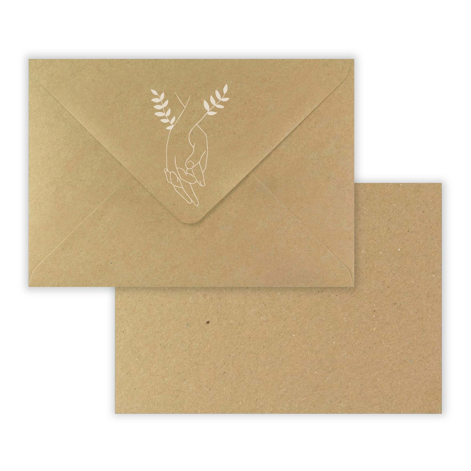 Wedding Envelopes (Hand Bonding Design)