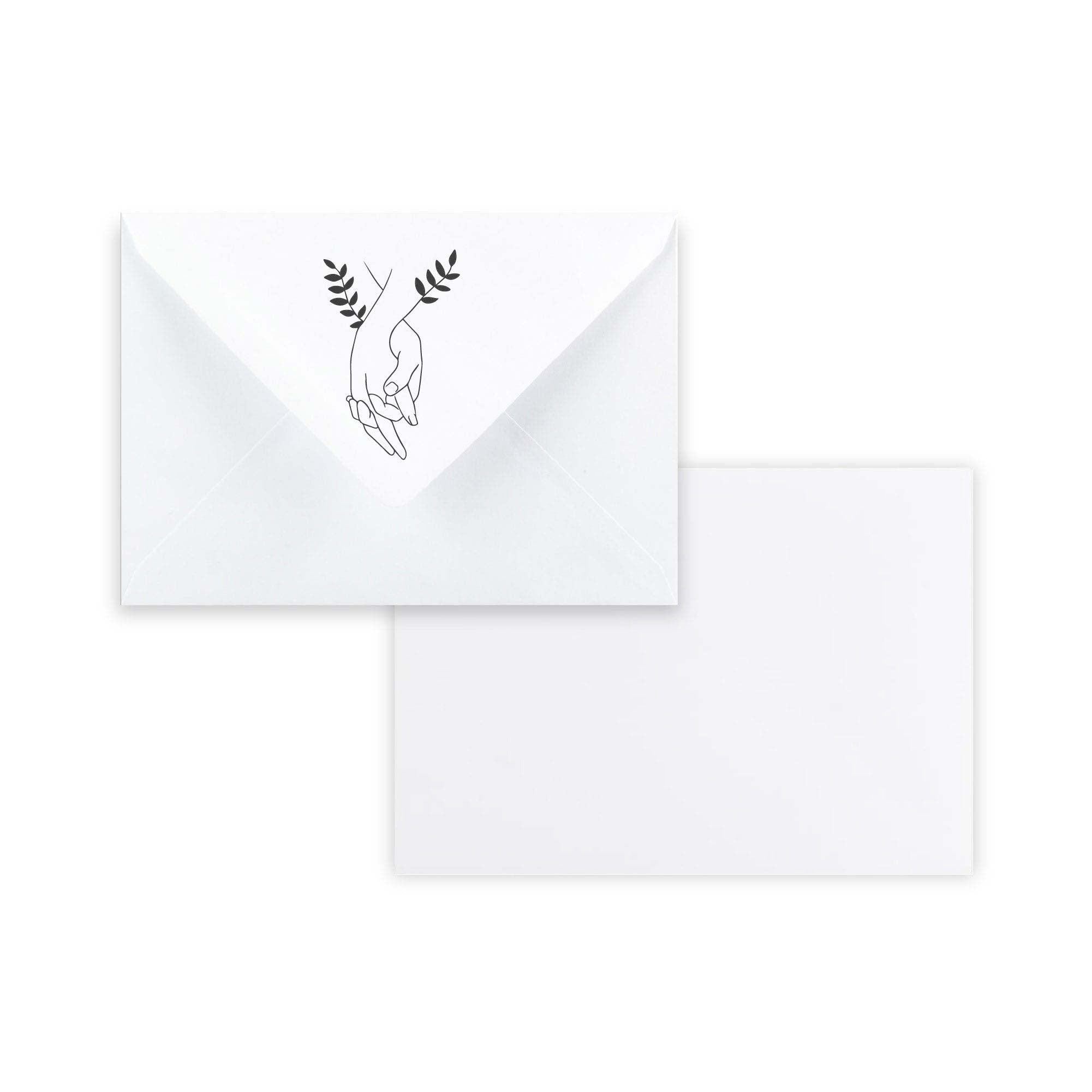 Wedding Envelopes (Hand Bonding Design)