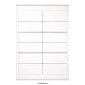 White Adhesive Labels