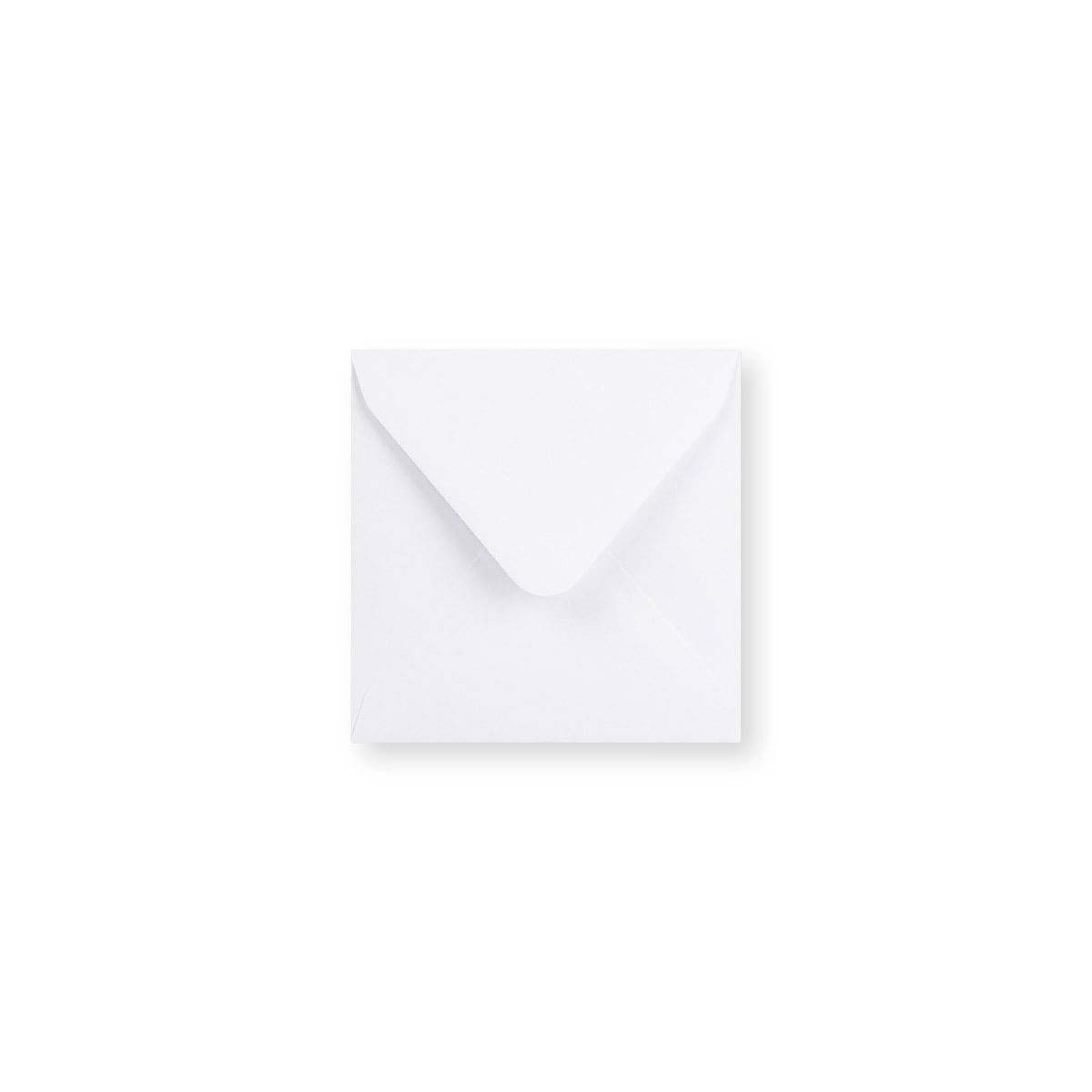White Business 100gsm Gummed Envelope (105 x 105mm)