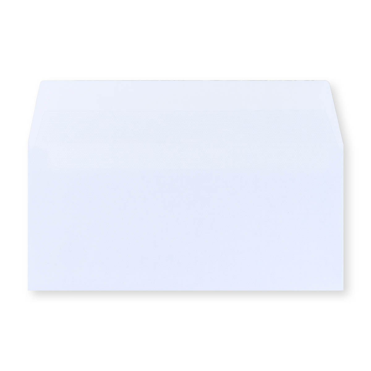 White Opaque Business 80gsm Gummed Envelope (102 x 216mm)