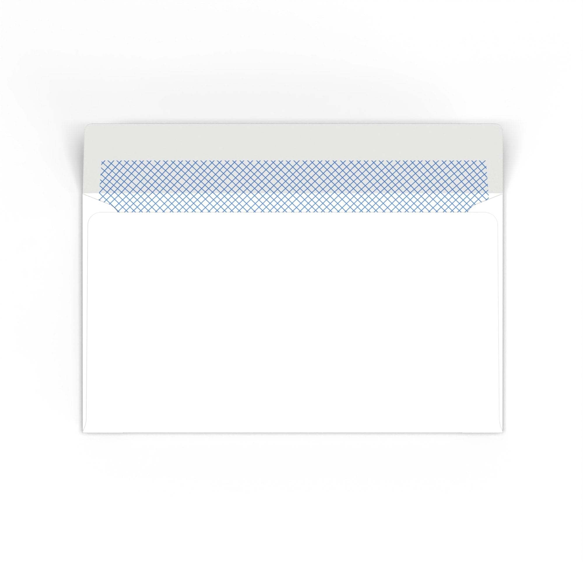 White Opaque Business 80gsm Gummed Envelope (89 x 152mm)